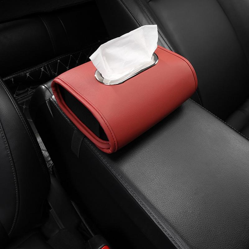 Автомобильный держатель для салфеток, держатель для салфеток на козырек сиденья автомобиля, коробка для салфеток, чехол для заднего сиденья автомобиля, диспенсер для салфеток, прямоугольная автомобильная салфетка