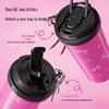 Germ Barbie Pink Dual-Drink Insulated Bottle