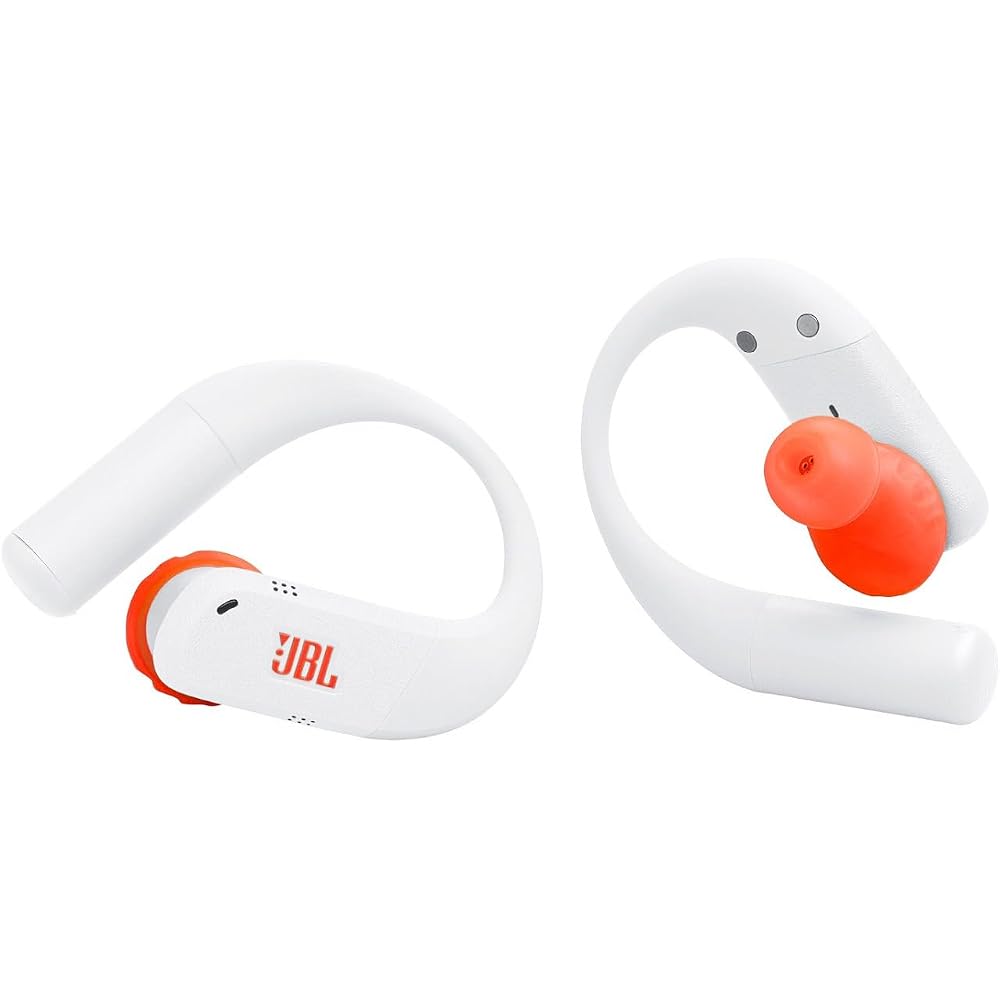 JBL ENDURANCE PEAK4 Sport True Wireless Earphones / Noise Cancelling / App Compatible / IP68 Water and Dust Resistant / Bluetooth White JBLENDUPEAK4WH
