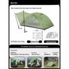 Blackdeer Hill UL Lightweight 2-Person 3-Season Camping Tent