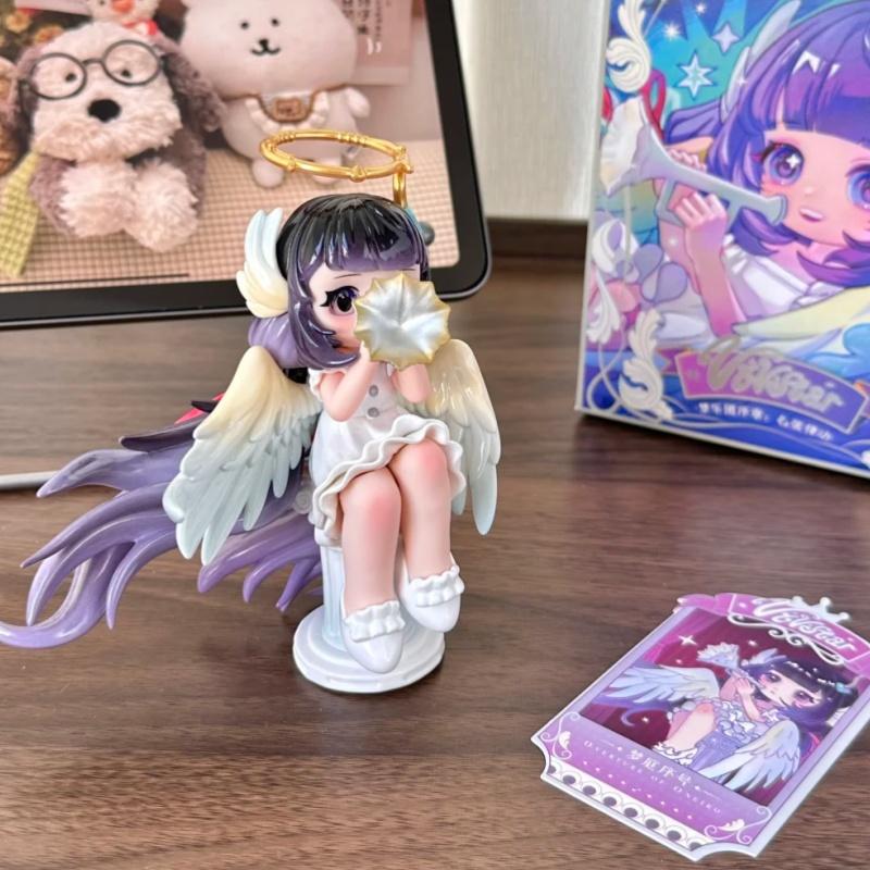 Vivistar New Dream Orchestra Overture Series Caixa Caja Cute Anime Figure Desktop Ornament Surprise Gifts For Kids Adults Children's Birthday Gift