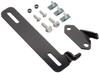 Kijima Motorcycle Parts Dash Cam Brackets, Front and Rear Set, Steel, Black, for Ninja 250/400 ('18-), 304-5181