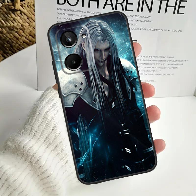 Чехол Final Fantasy Sephiroth для Realme C55 C53 C51 C35 C33 C30 C67 C21Y C25s C15 9 10 12 11 Pro Plus GT Neo5