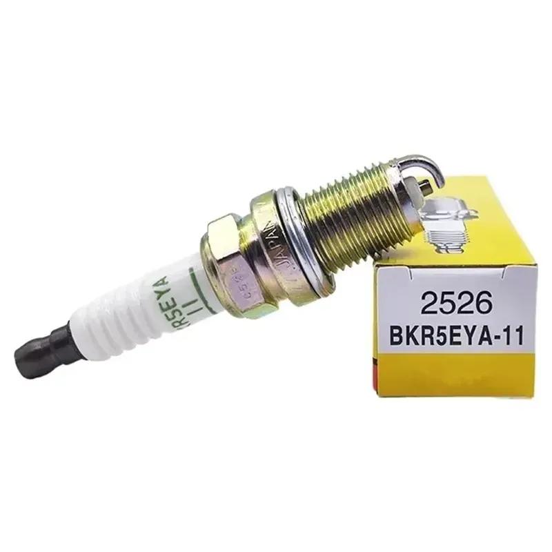 4/6 шт. BKR5EYA-11 2526 Обычная свеча зажигания для Toyota Corolla Yaris Vitz Echo Avensis 1.6L VVTI 3ZZ-FE BKR5EYA11 K16-U11