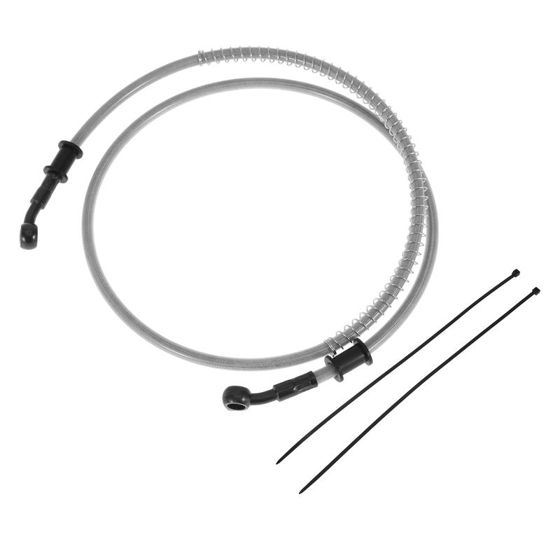 UXCELL 120 см Мотоциклетный Тормозной Сцепной Масляный Шланг Линия Серебристый Тон