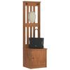 VidaXL Coat Rack SANDNES 45x40x159.5 Cm Solid Pine Wood, Hallway Bench, Hallway Storage Furniture 4010484