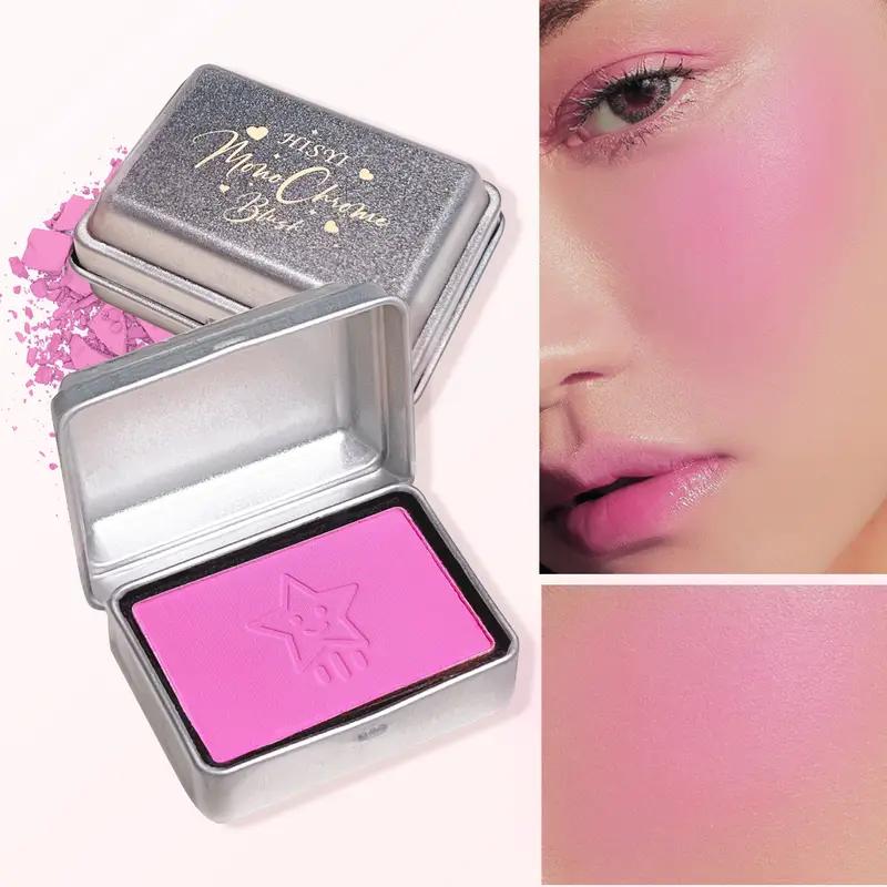 Стойкие шелковистые матовые румяна