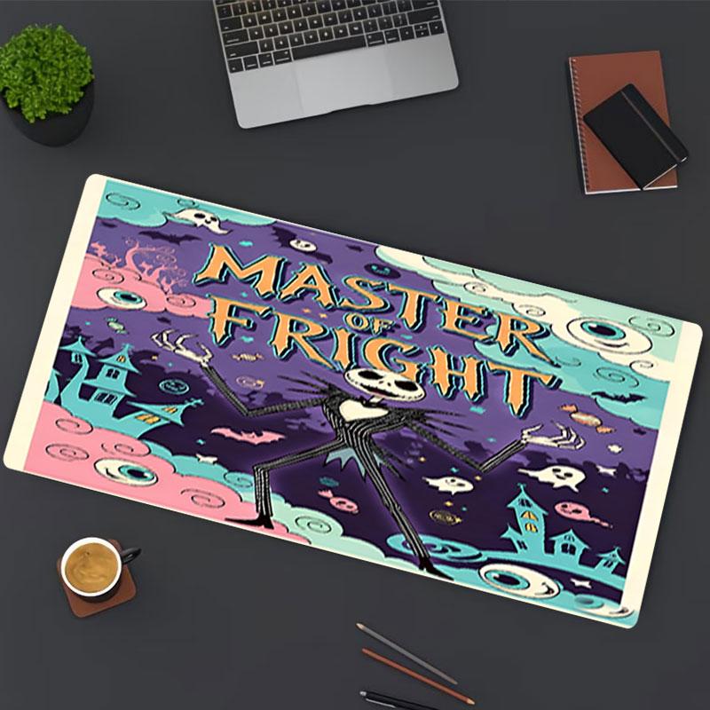 The Nightmare Before Christmas Print Mouse Pad, for Keyboard Pad Laptop PC Mat for Office Home Use, Desk Decor, Perfect Birthday Gift for Gamers