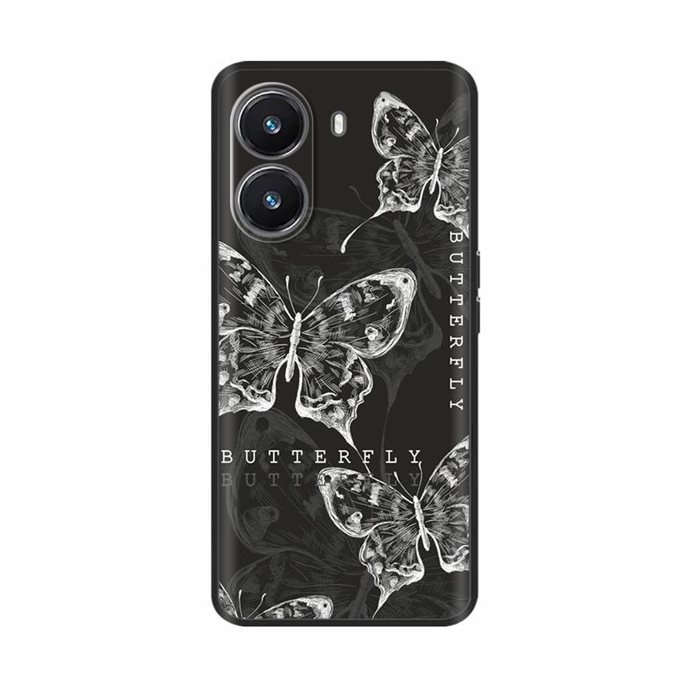 Чехол для Xiaomi Poco X7 Pro 5G Задняя крышка Милый Мультяшный Расписной Мягкий Силикон Fundas Для Xiaomi PocoX7 Pro Ударопрочный Телефон Coque