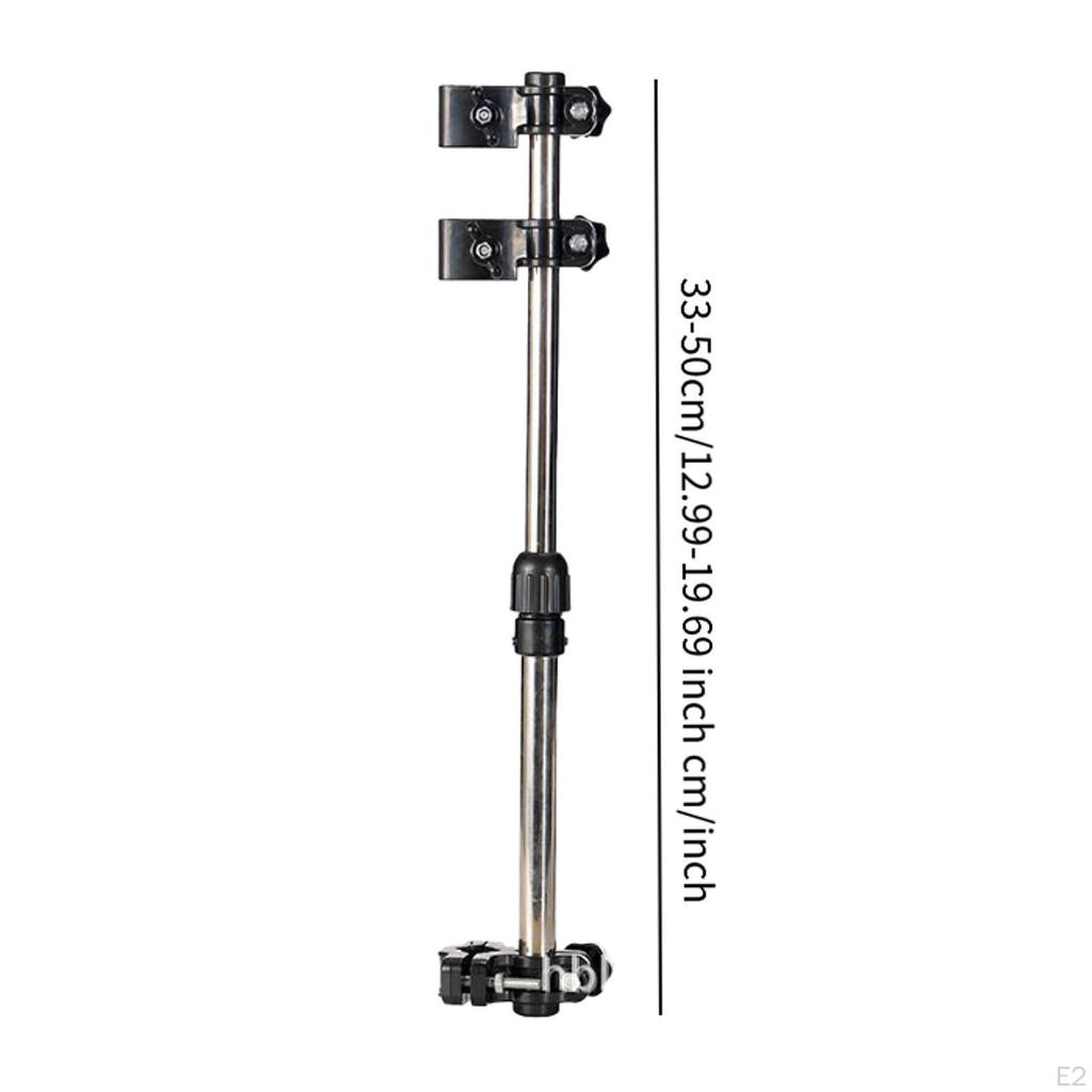 Нержавеющая сталь инвалидные коляски зонт держатель разъема велосипед поддержка для