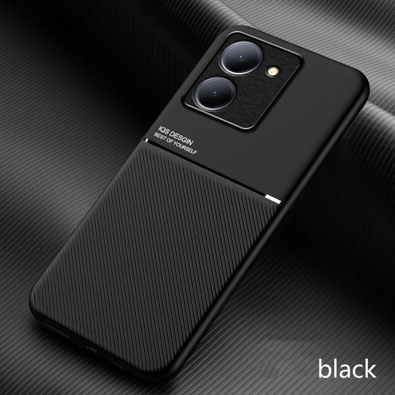 Для VIVO V29 5G чехол защитный чехол для VIVO V29 Lite V29e V27 V25e V25 встроенный автомобильный магнитный держатель телефон Coque Fundas