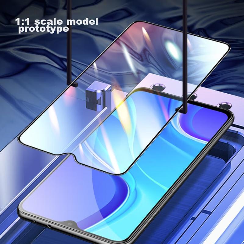 MAIKUQI Tempered Glass Screen Protector for Redmi 9A, Full Coverage High Definition Anti-Fingerprint Glass Film, 2-Pack