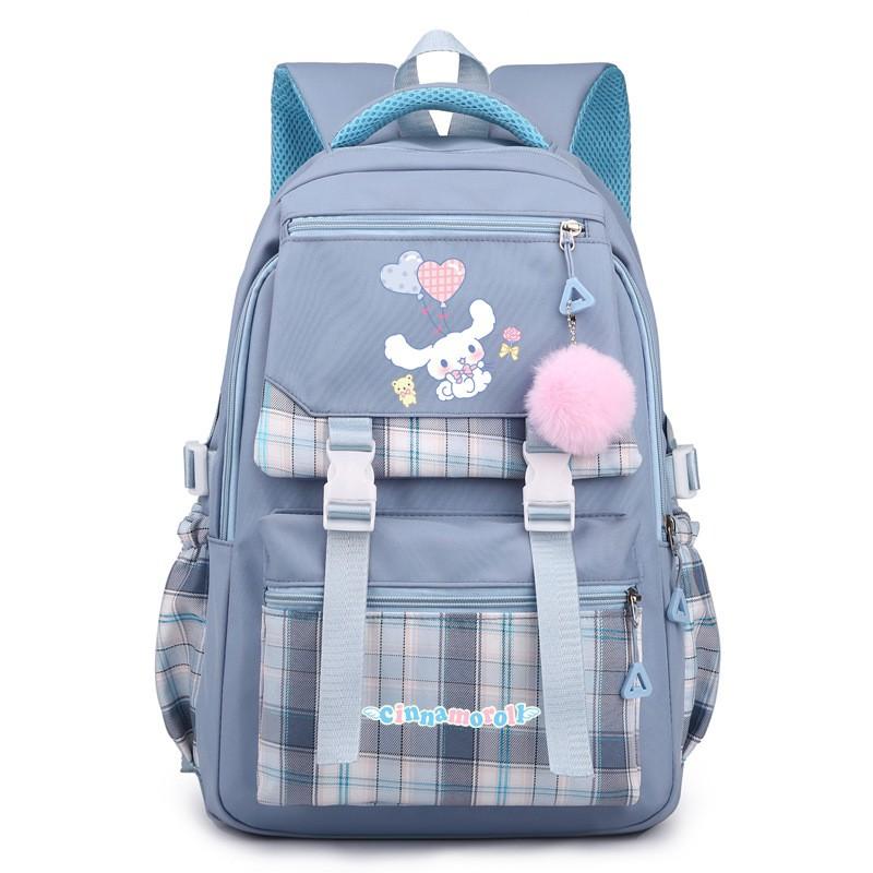 Japanese Anime Style Youth Backpack Students - Large Capacity School Bag With Laptop Sleeve Zippered Pockets