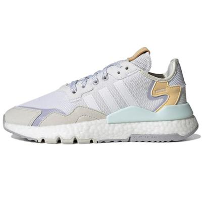 Оригинальные Nite Jogger Ретро Повседневная Носка Прочные Нескользящие Низкие Кроссовки для Лайфстайла Женские Кроссовки Белый Серый Фиолетовый H01728