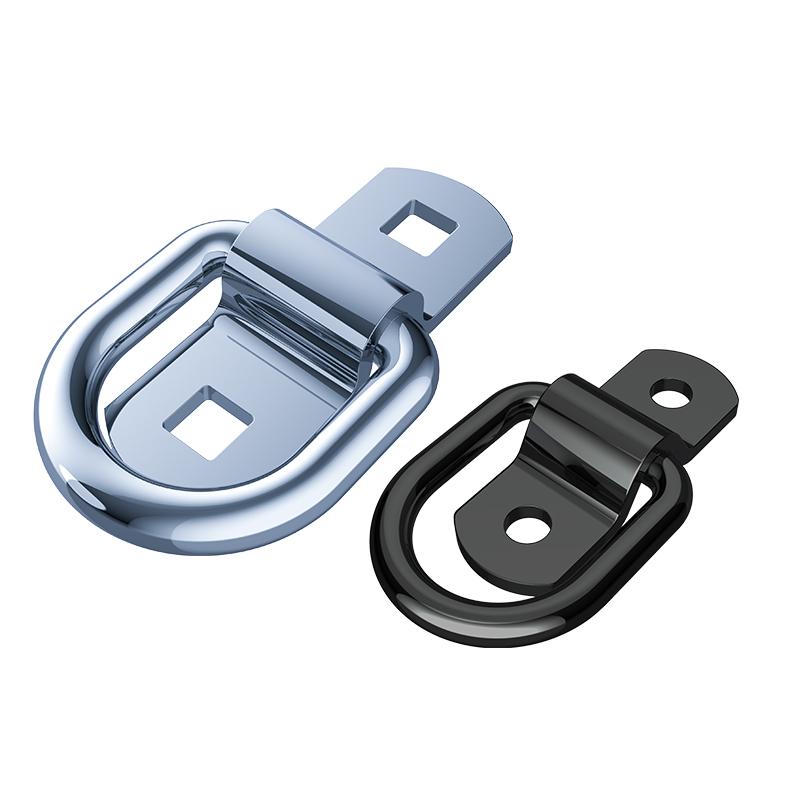 Quality Hidden Lock 4356 D Ring Custom Large Diameter Alloy Steel Forged Rigging Hardware Zinc Metal Drive Lock