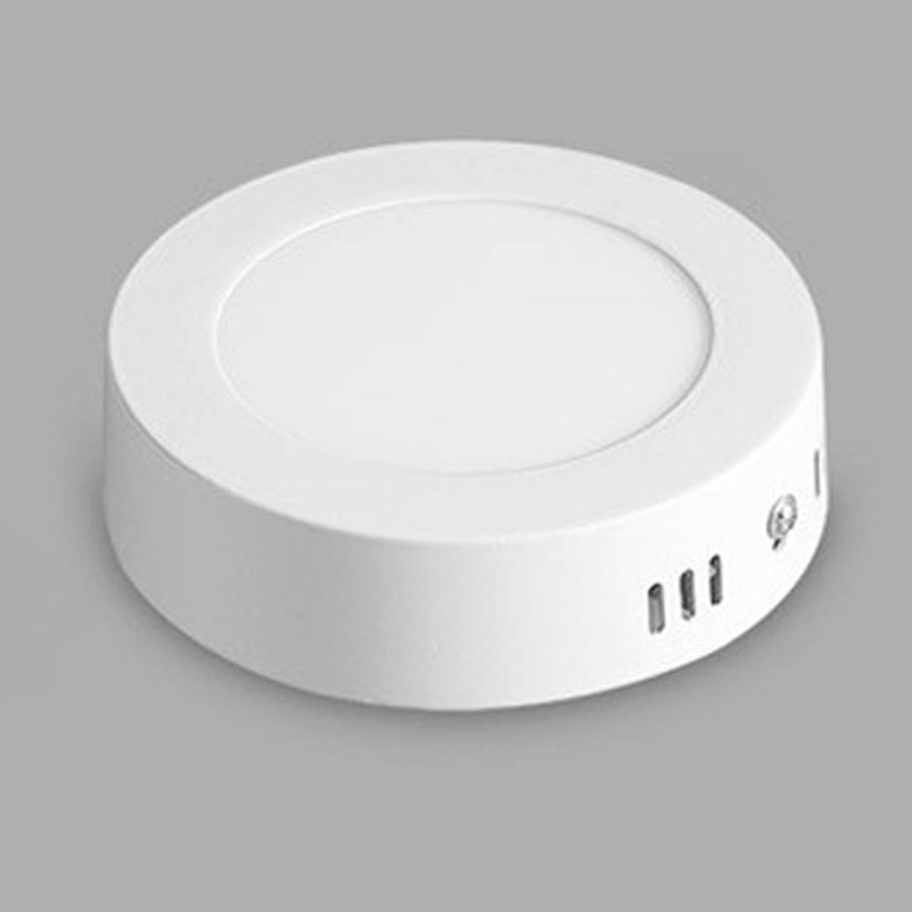 18W 6000K LED Panel Light Ultra-Thin Round Surface Mount Downlight Ceiling Light for Home Office
