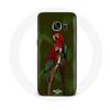 Case for Samsung Galaxy S6 Edge Pionus Parrot Red
