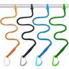 With Safety Hook Adjustable Tie Rope 4 Colors Canoe Safety Rope Canoe Oars Leash  for Kayak Paddles
