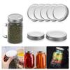 Упаковка из 10 герметичных крышек для банок из жести Крышки для банок Mason Крышки для консервирования Хранение продуктов