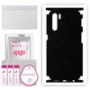 apgo Protective Skin Sticker for the Back+sides Compatible with Oppo Reno3, Full Wrap Film, Foil, Vinyl - Pattern Matte Black