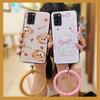 Youth Waterproof Phone Case For Blackview A100 Cartoon Back Cover Solid Color Dirt-resistant Ring Funny Protective Cute