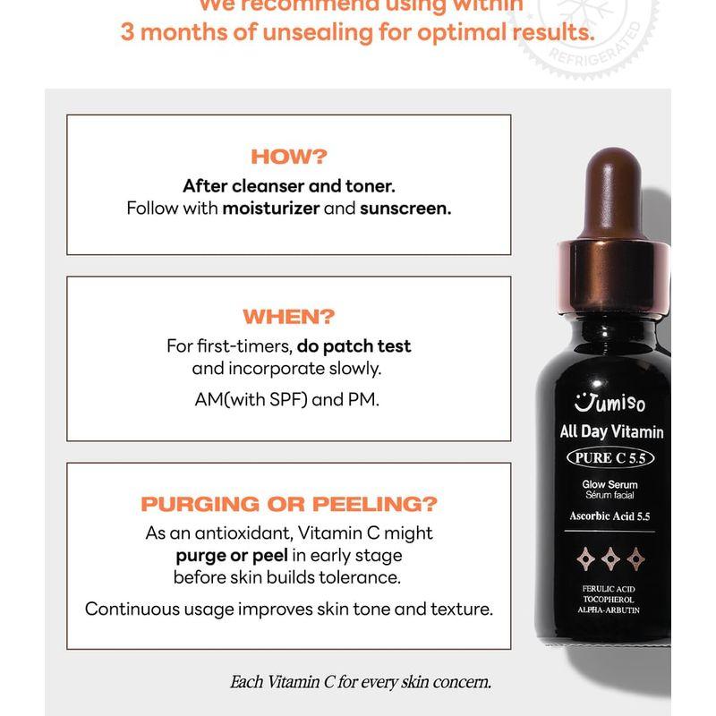 jumiso All Day Vitamin Pure C 5.5 Сыворотка для сияния 30 мл