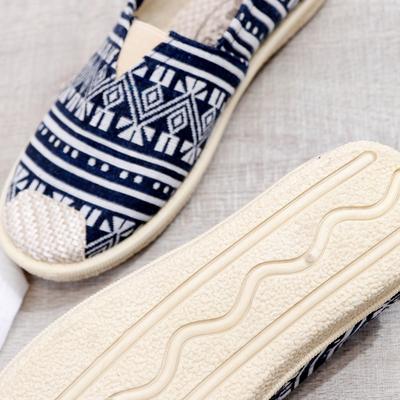 ****** и летние новые старые ******* матерчатые туфли одинарные туфли женские низкие дышащие подошвы дерьмовые матерчатые туфли с одной педалью женские