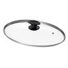 Takehara Seikan Glass Lid for Frying Pan, 35cm, Gas and Induction Compatible, Fish Pan for Seeing Cooking Done