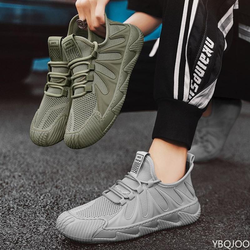 Модная мужская новая рабочая дышащая обувь на мягкой подошве, трендовая обувь для бега и досуга, спортивная обувь с износостойким дизайном Zapatillas De Deporte