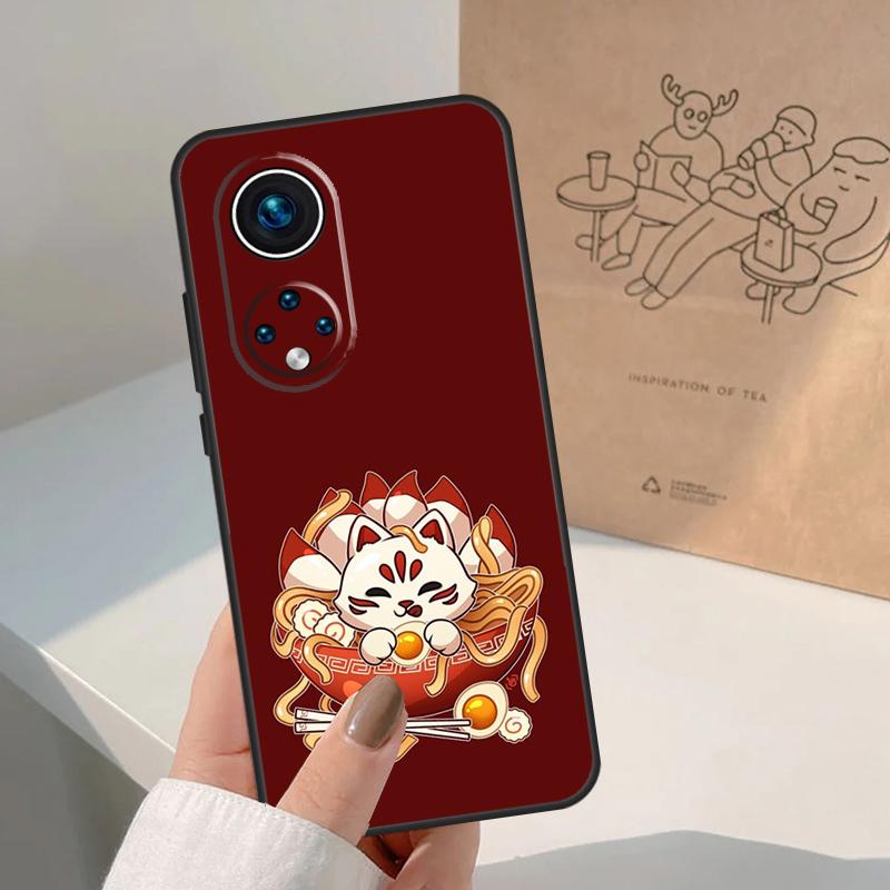 Китсунэ Лиса Японское Искусство Чехол Для Honor Magic 8 Pro 5 6 7 Lite Honor 400 200 Pro X9c X9b X9a X8a X8b 50 70 90 Чехол