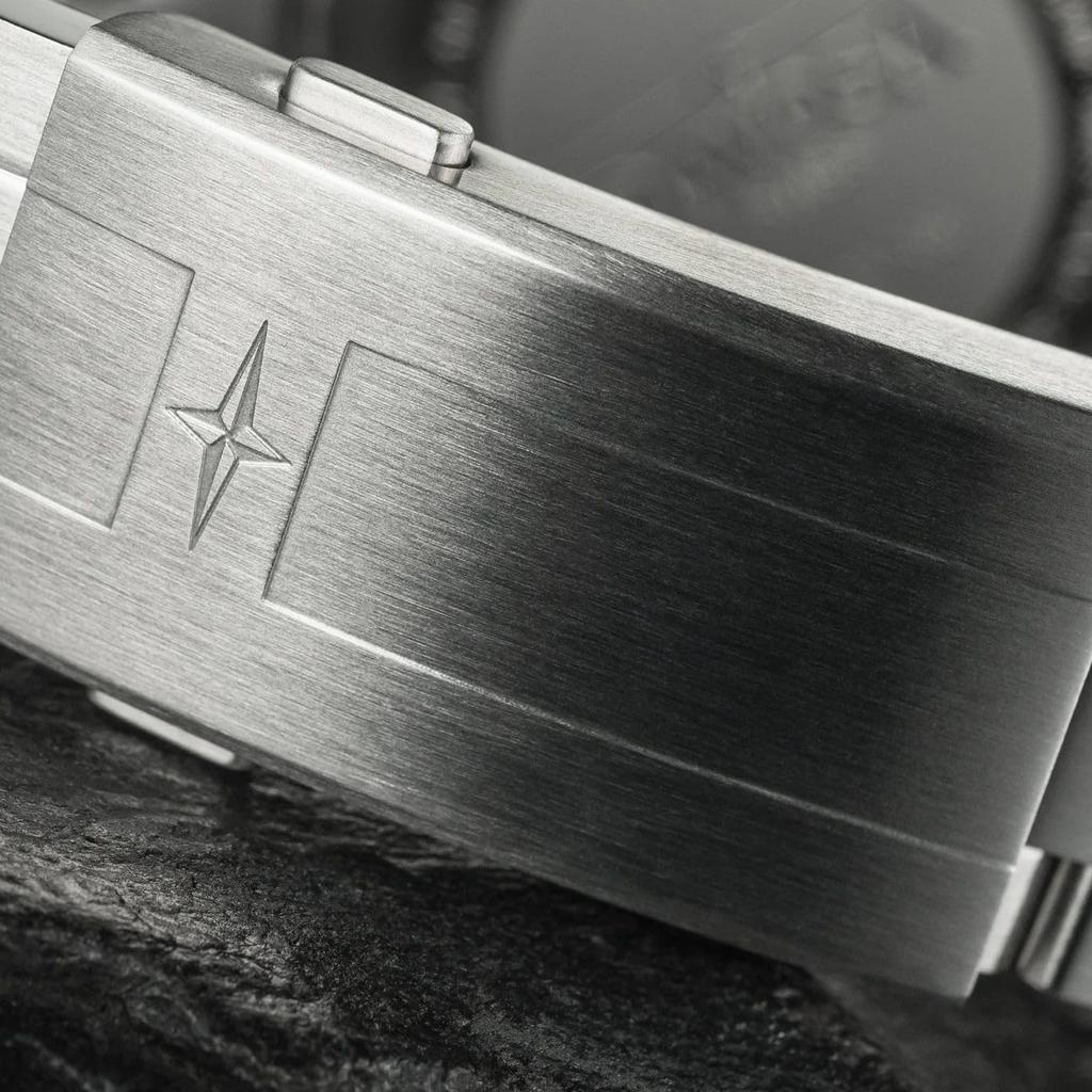 Механические часы-автомат 30 АТМ Водонепроницаемые Ternos Сделано в Швейцарии Серебристые [Davosa] 161.538.04 Мужские