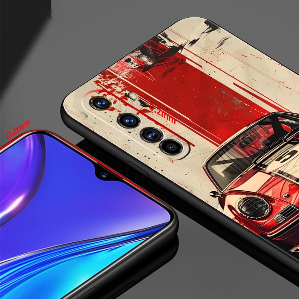 Спортивный автомобиль JDM Tokyo Drift Чехол для телефона Realme GT Neo 2 3 3T 5 12 11 5G 10 9 8 5G 7 6 GT5 GT3 GT2 Pro C21 C11 C25 C35