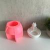 3D Candlestick Silicone Mold G Shaped Candle Stand Molds Candle Cup and Plate Mould Stylish Home Decorations Moulds