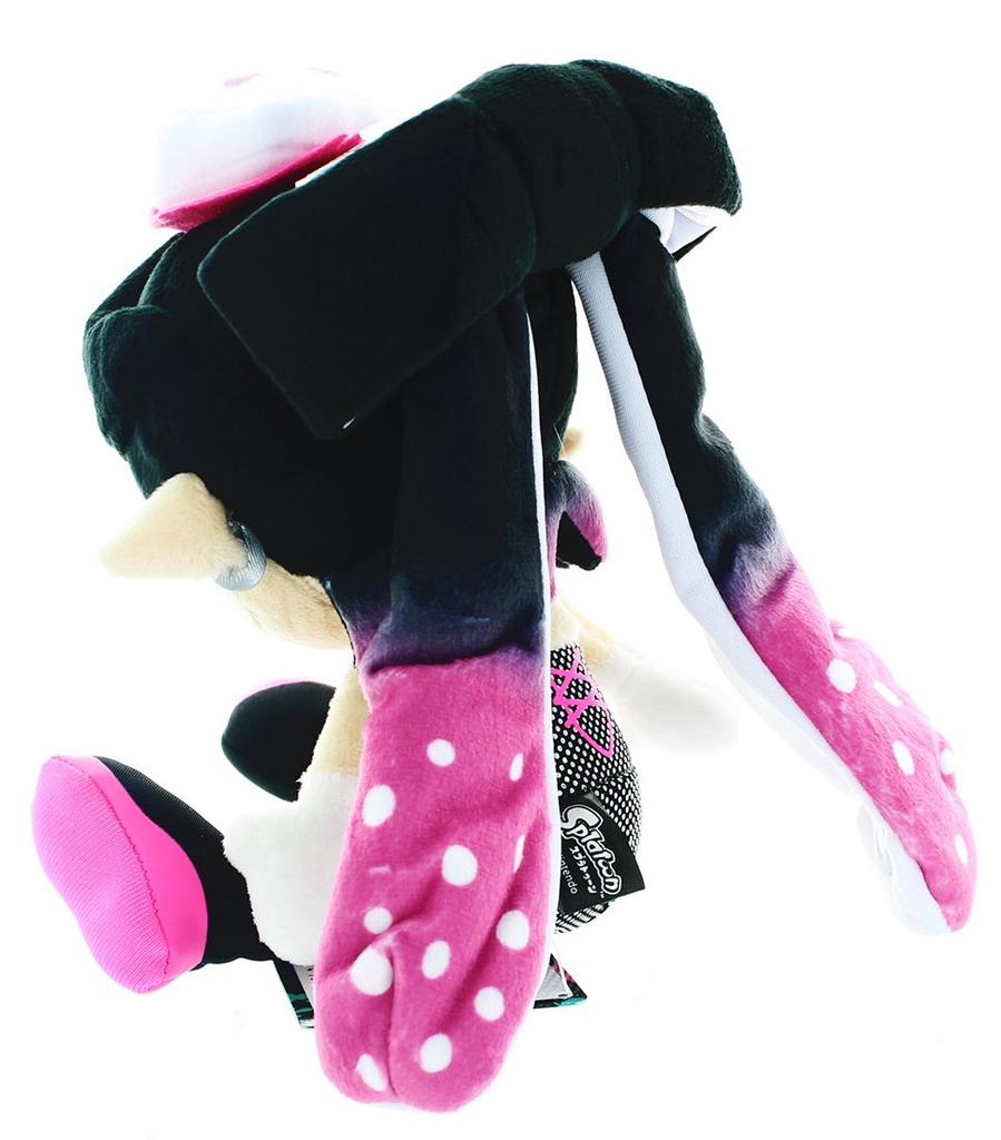Sanei Boeki Splatoon ALL STAR COLLECTION Aori (S) Плюшевая игрушка SP03, Ш9,5 x Г11 x В23 см