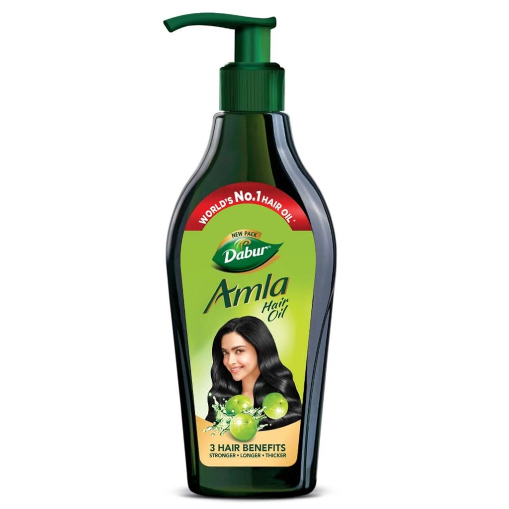 Dabur Amla Масло для волос 550 мл | Питает кожу головы, укрепляет корни и способствует росту густых длинных волос | Контролирует выпадение волос и поддерживает естественный блеск