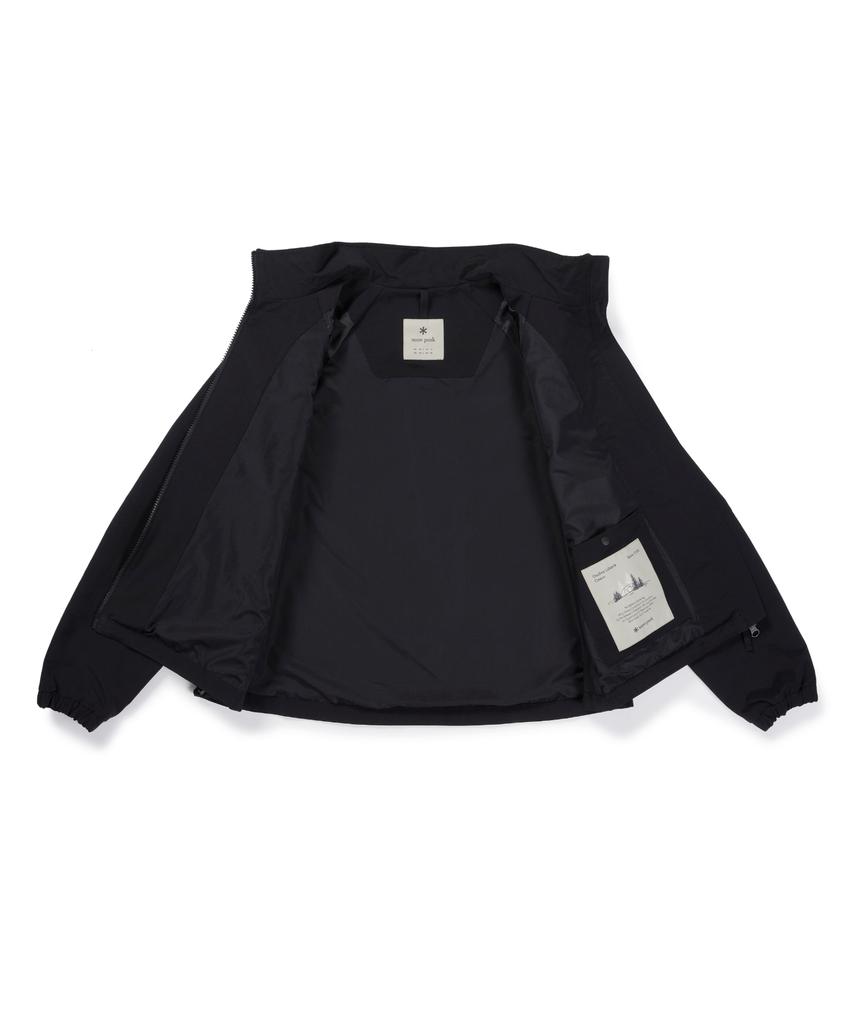 SNOWPEAK APPAREL Женская ветровка Camp Dry с воротником-стойкой (S26Fwfwb63) черный