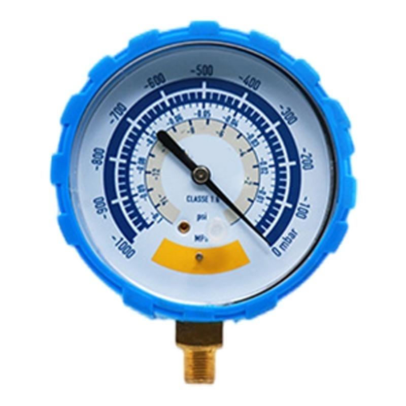 652F Accurate Vacuum Gauge Air Gauge Instrument for Vacuum 0-14psi Dials Display 1/8in Connector Vacuum Gauge
