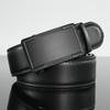 Men's Belt Genuine Leather Automatic Buckle Cowhide Belt Men's Business Casual Simple and Versatile Middle Aged and Young Trendy Belt Men