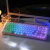 Механическая игровая клавиатура YUNZII X71 с прозрачной 71 RGB для сертификации по техническим стандартам, колпачки Ice Keycaps, клавиши, 68% раскладка, беспроводная,