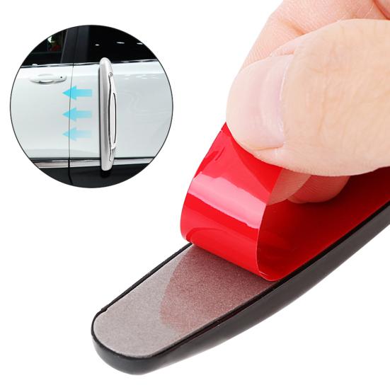 4 шт., автомобильная отделка, защита края двери, защита от царапин, декоративная полоса, наклейка