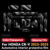 Для HONDA CR-V 2023-2025 Автомобильная панель Пленка для приборной панели Защитная наклейка на приборную панель Внутренняя пленка против царапин Аксессуары