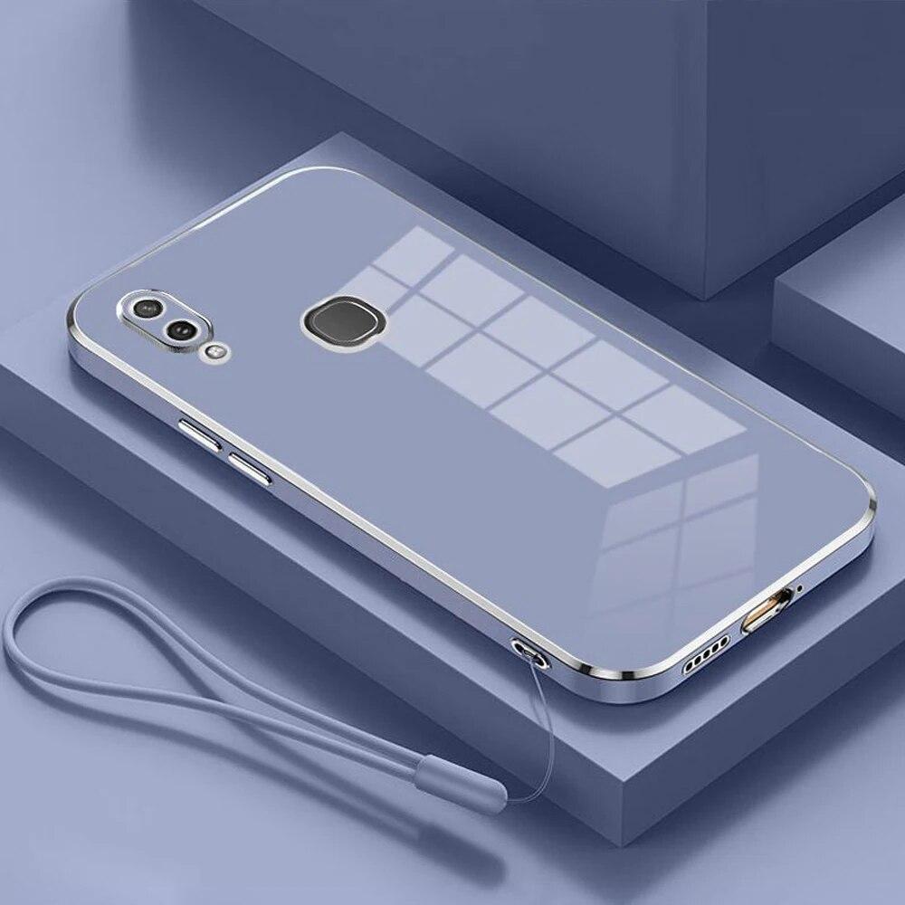 Чехол для vivo Y11 2019 vivo Y11 2019, чехол для телефона vivo Y11 2019 1906, роскошные противоударные силиконовые чехлы с квадратным покрытием