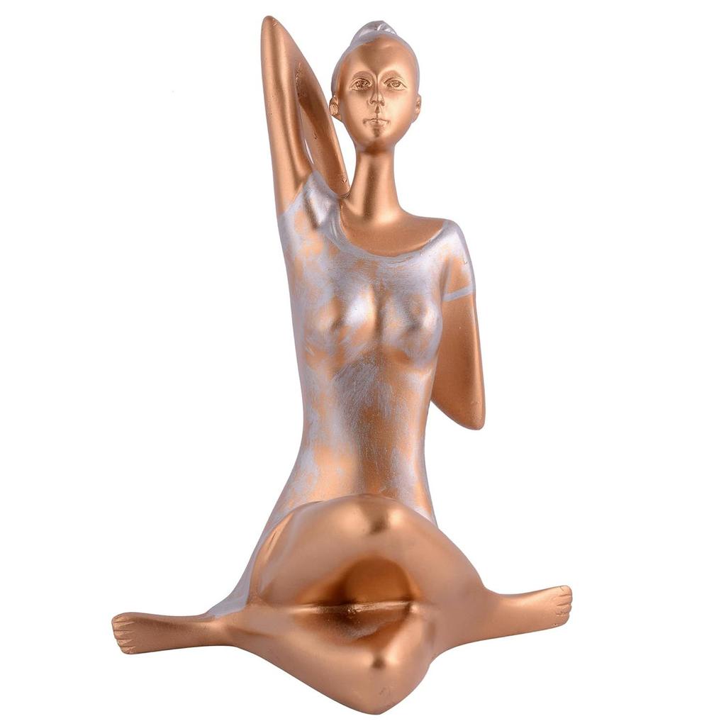 Yoga Lady Home & Office Decor Showpiece