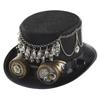 Steampunk Hat Steampunk Top Hats For Men With Goggles Steampunk Time Traveler Hat Steampunk Accessories Halloween Party