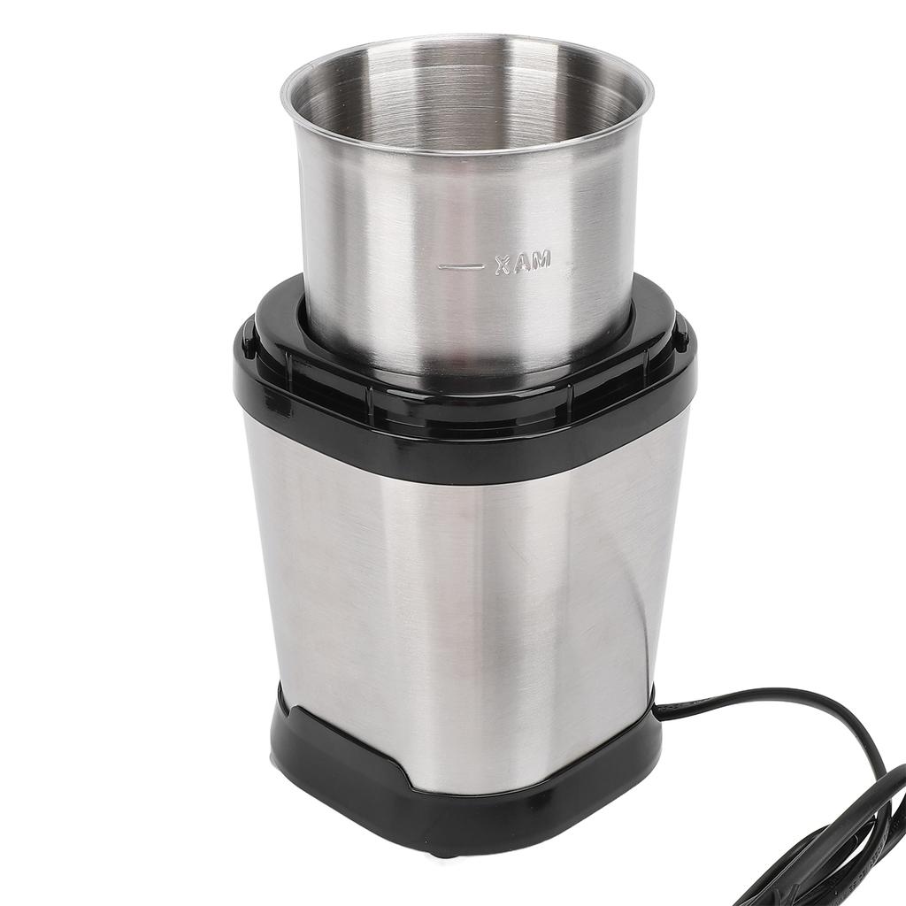 Electric Coffee Grinder 200W 60g Large Capacity Stainless Steel Grinder Cup Nuts Spice Grinder for
