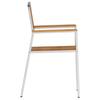 Garden Chair 8 pcs Solid Acacia Wood and Stainless Steel