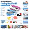 Thread Spools Handheld Sewing Machine Plastic Manual Sewing Machine  Clothing Repair Kit