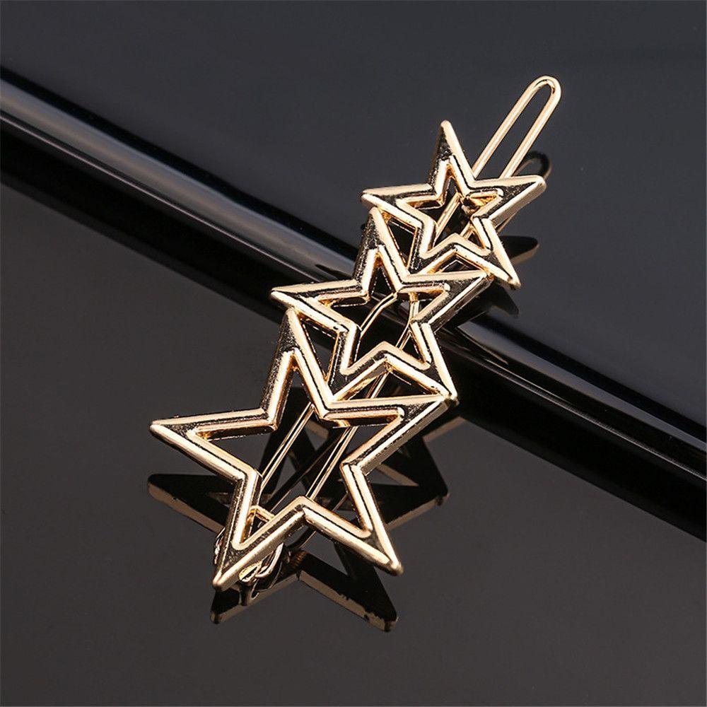 Beautiful Hair Accessories Headwear Hairgrip Snap Barrette Metal Hair Pin Girls Hair Clips