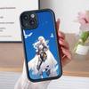 Чехол для телефона с аниме Гриффитом для iPhone 17 16 15 14 13 12 11 Air Pro Max Plus Черный Мягкий ТПУ Ударопрочный Чехол