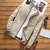 Spring and Autumn New Men's Jacket Youth Korean Style Slim Cotton Jacket Stand Collar Baseball Uniform Casual Jacket for Men